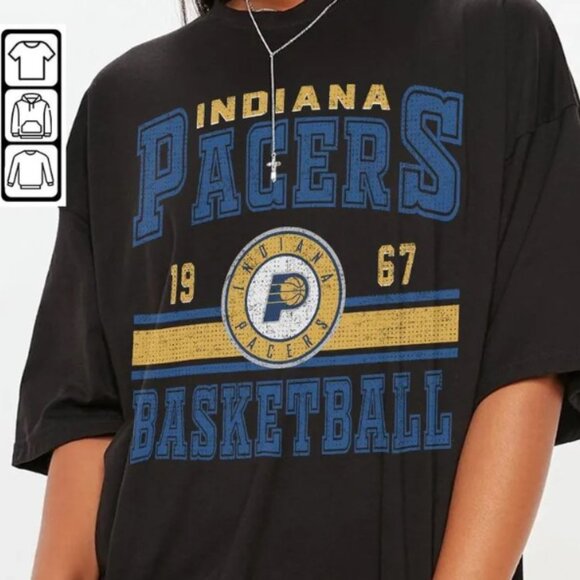 Indiana Pacers Basketball Vintage Shirt, Pacers Retro Shirt,Gift For Fan Indiana - Picture 1 of 3